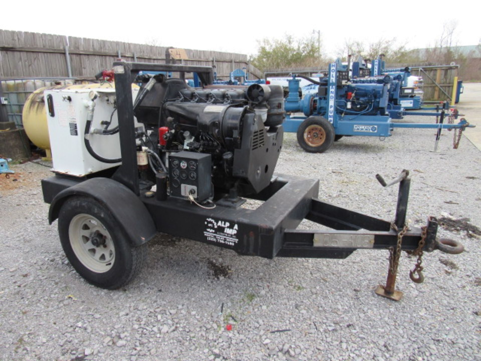 Holland HY60DVC 6'' Diesel Trailer Type Hydraulic Power Pack