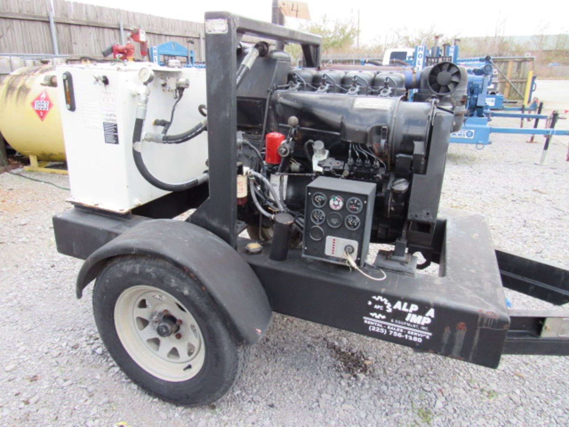 Holland HY60DVC 6'' Diesel Trailer Type Hydraulic Power Pack - Image 3 of 5