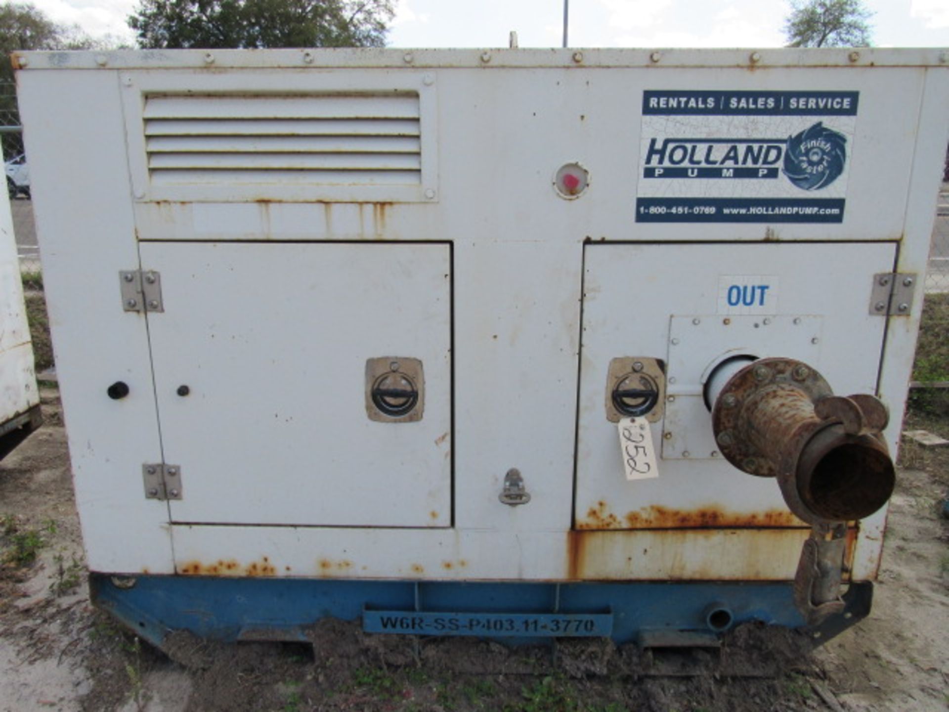 Holland W6R - SS - Perkins - 403.11 6'' Diesel Super Silent Rotary Pump - Image 2 of 8