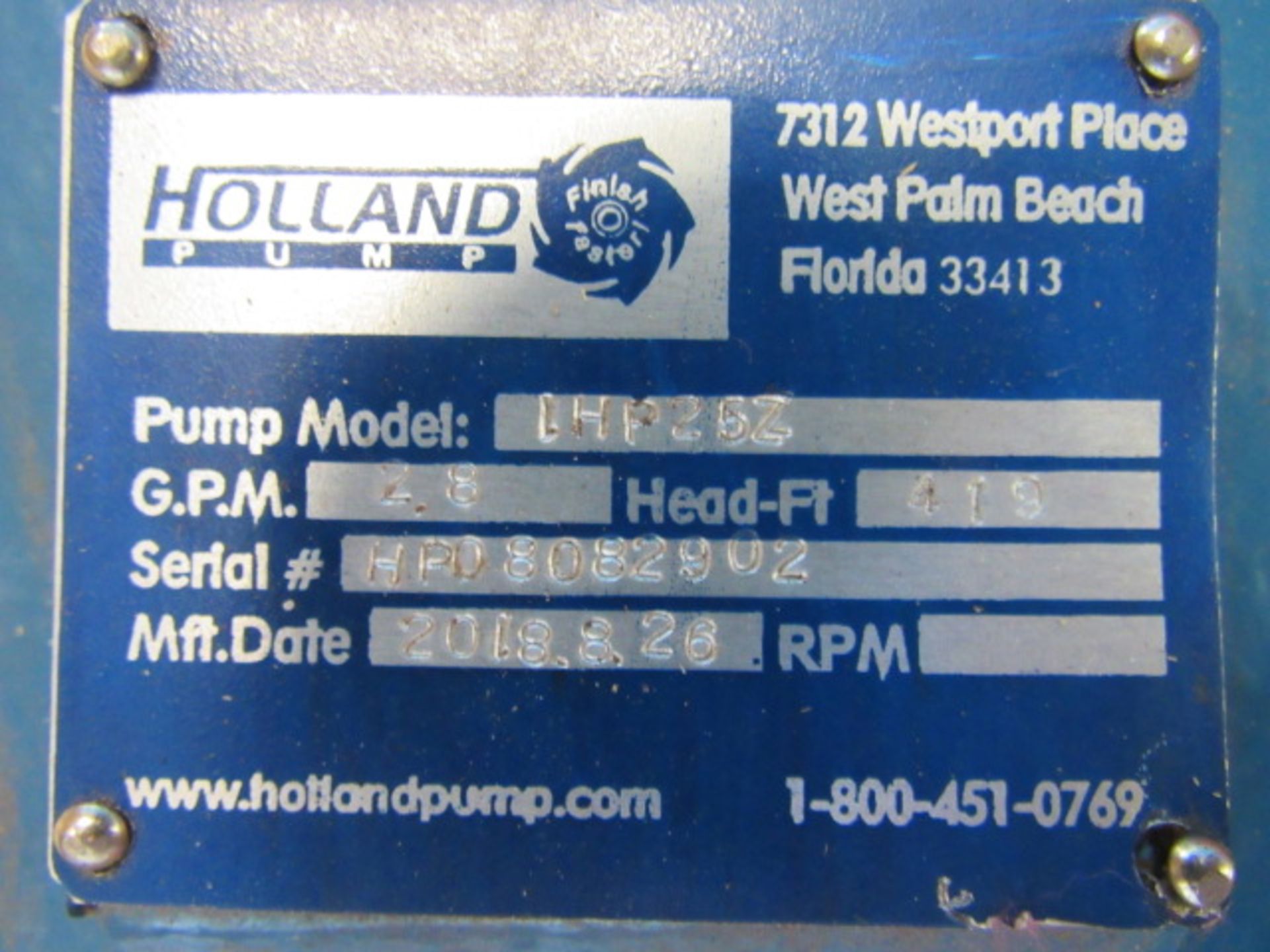 Holland 1HP25Z Diesel Hose Pump - Bild 2 aus 5
