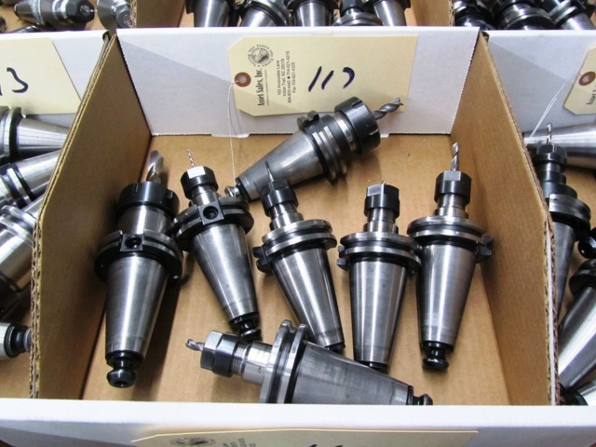 (7) CAT 40 Taper Tool Holders