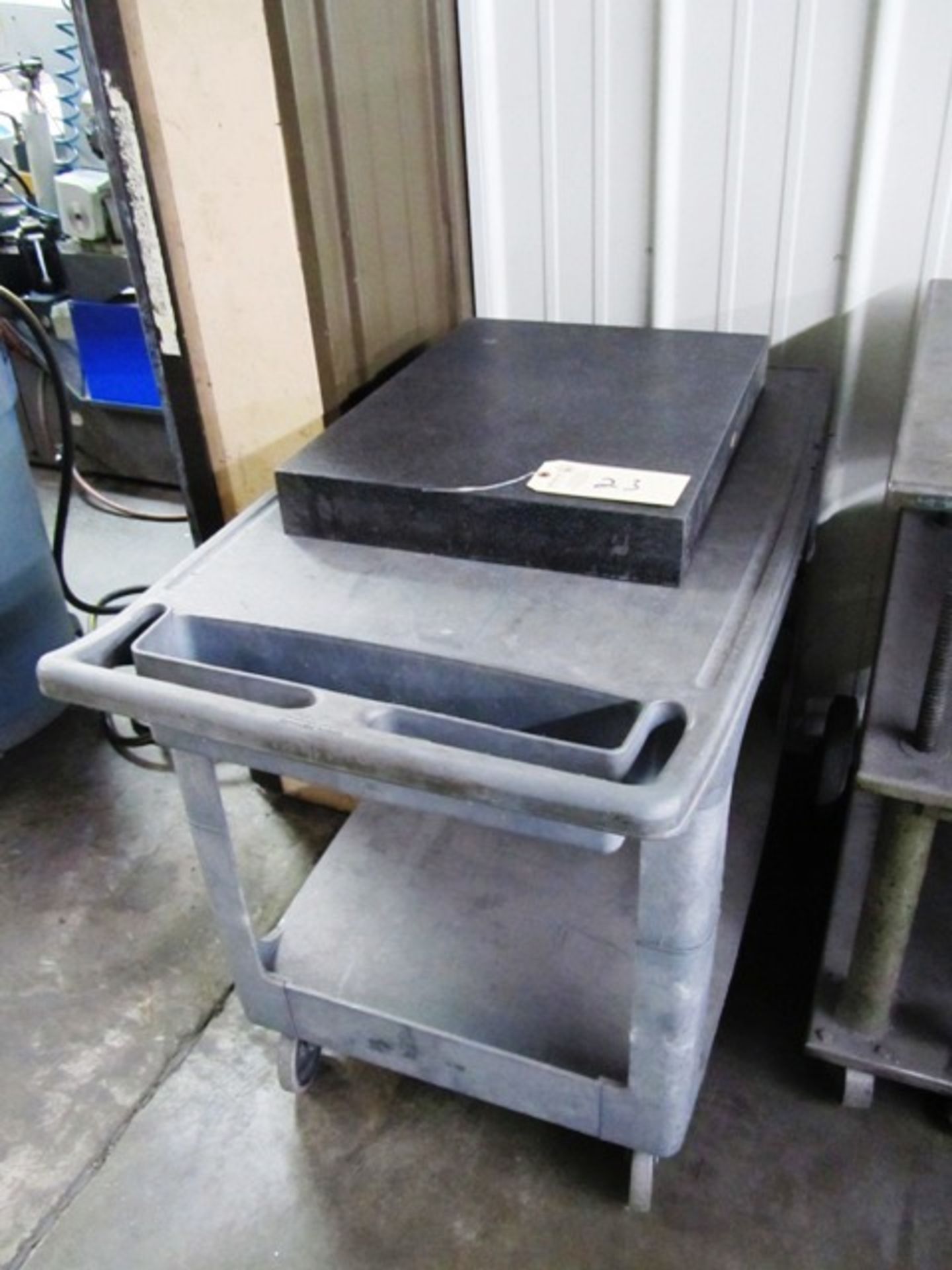 18'' x 24'' Granite Surface Plate with Cart