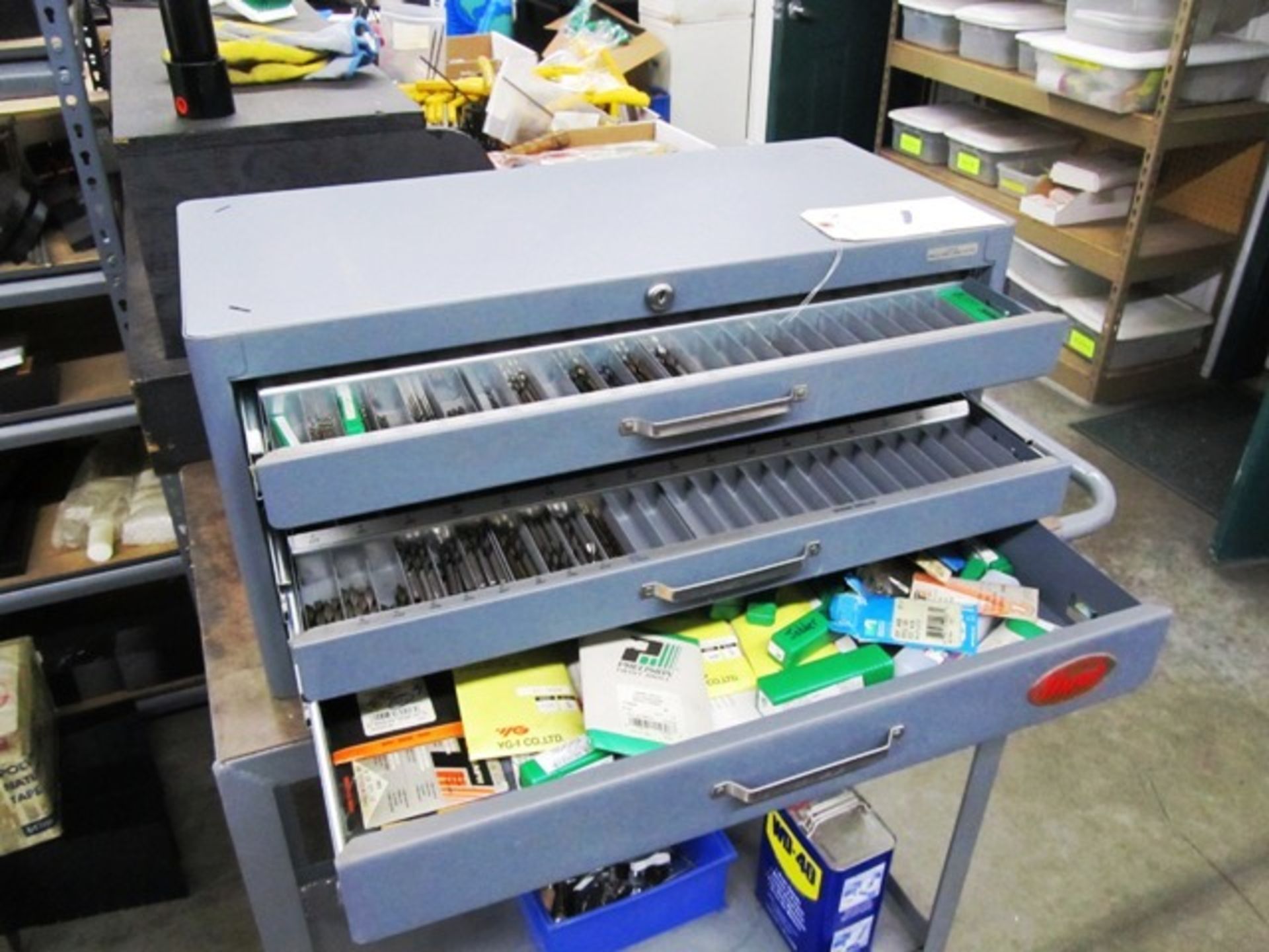 Huot 4 Drawer Tool Box with Drills