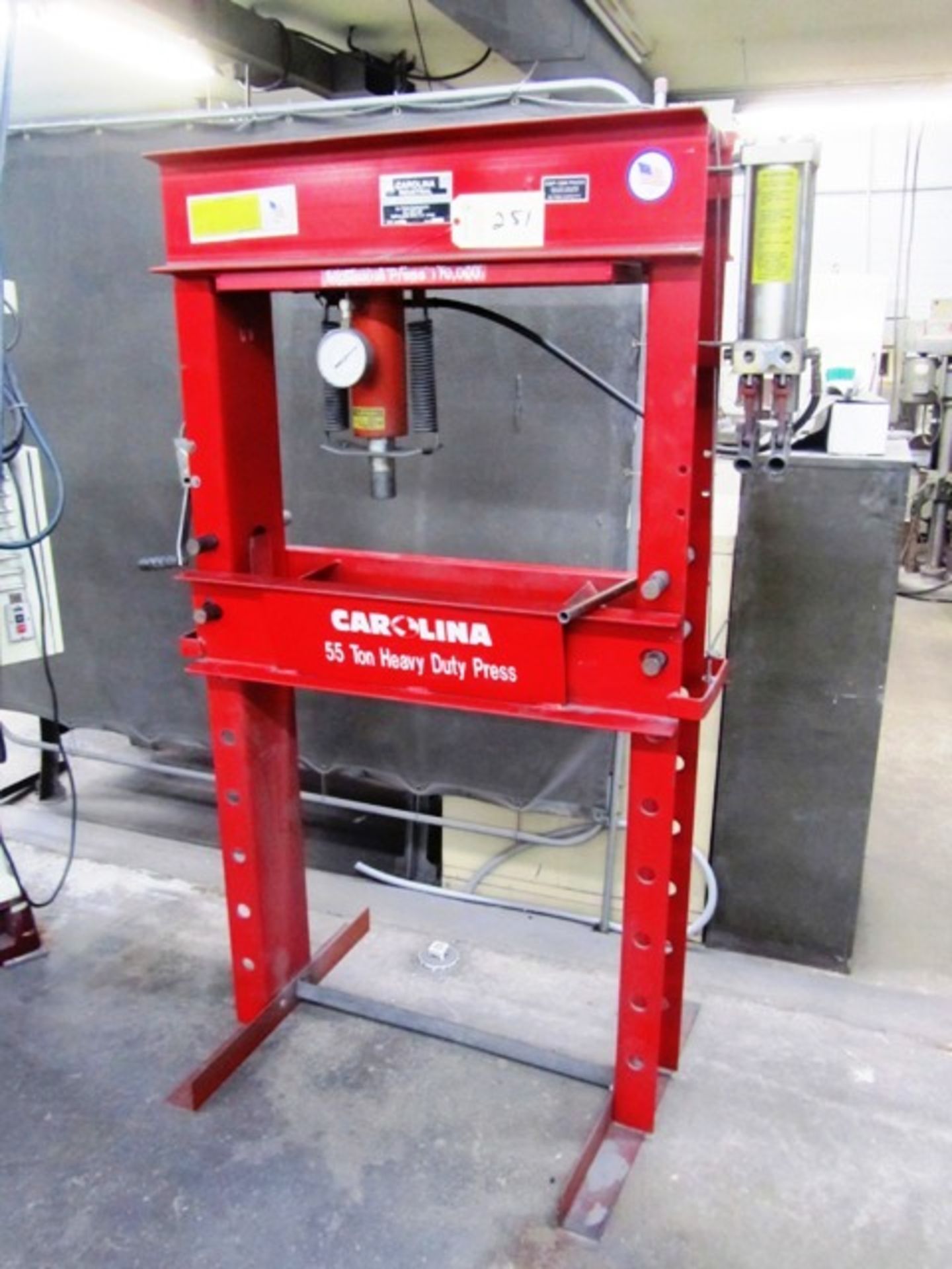 Carolina Model CBP5500 H-Frame Hydraulic Shop Press