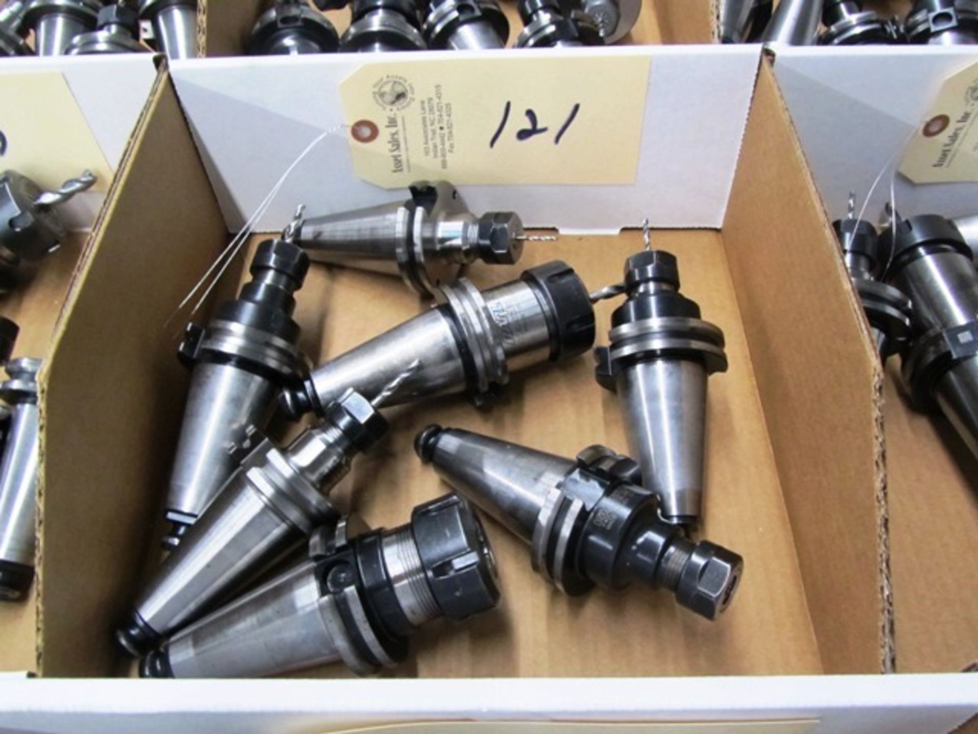 (7) CAT 40 Taper Tool Holders