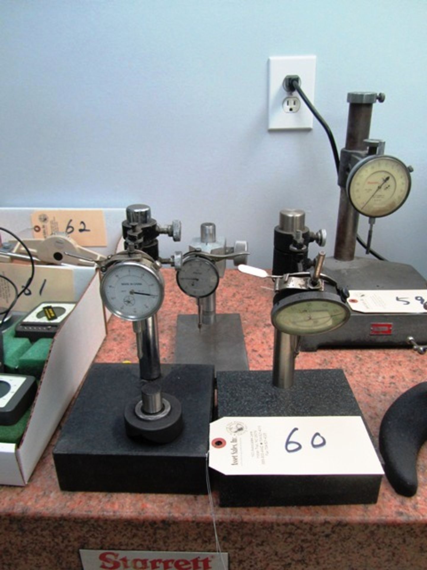 (3) Assorted Dial Indicator Stands