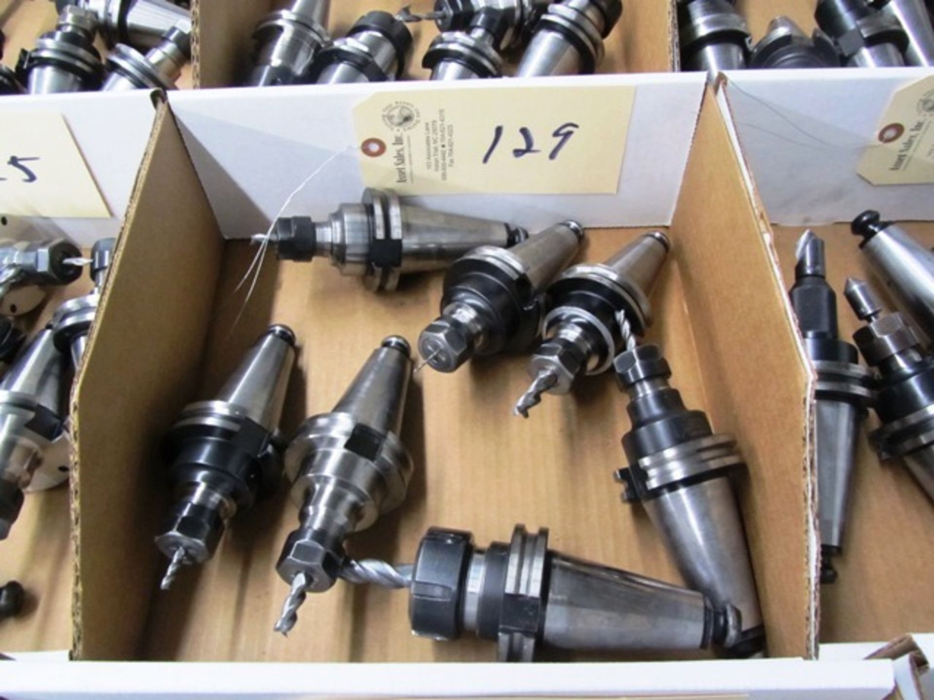 (7) CAT 40 Taper Tool Holders