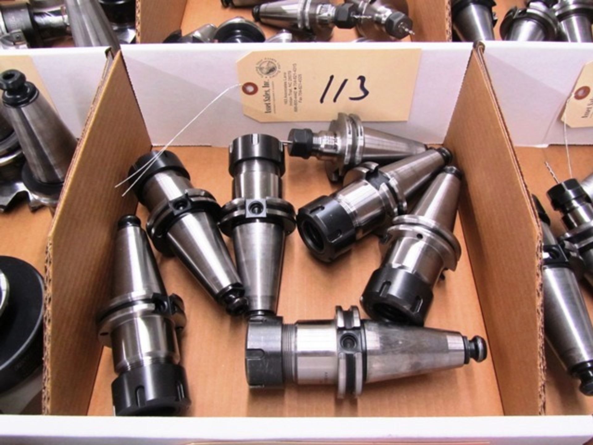 (7) CAT 40 Taper Tool Holders