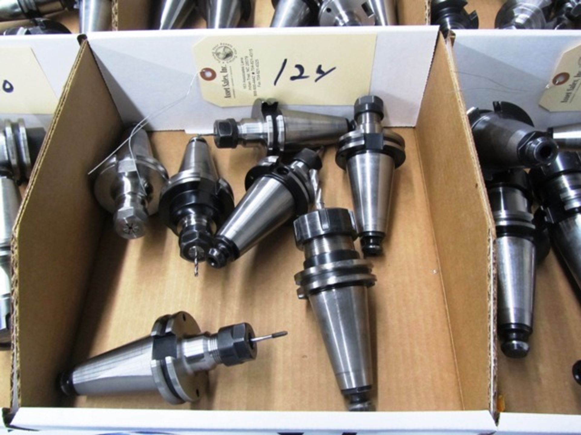 (7) CAT 40 Taper Tool Holders