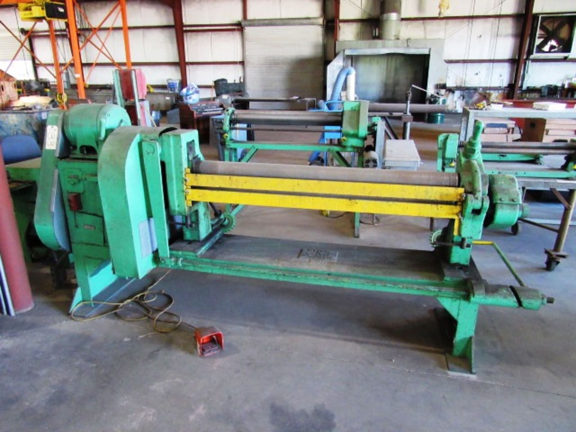 Wysong 10ga. x 60'' Plate Bending Roll