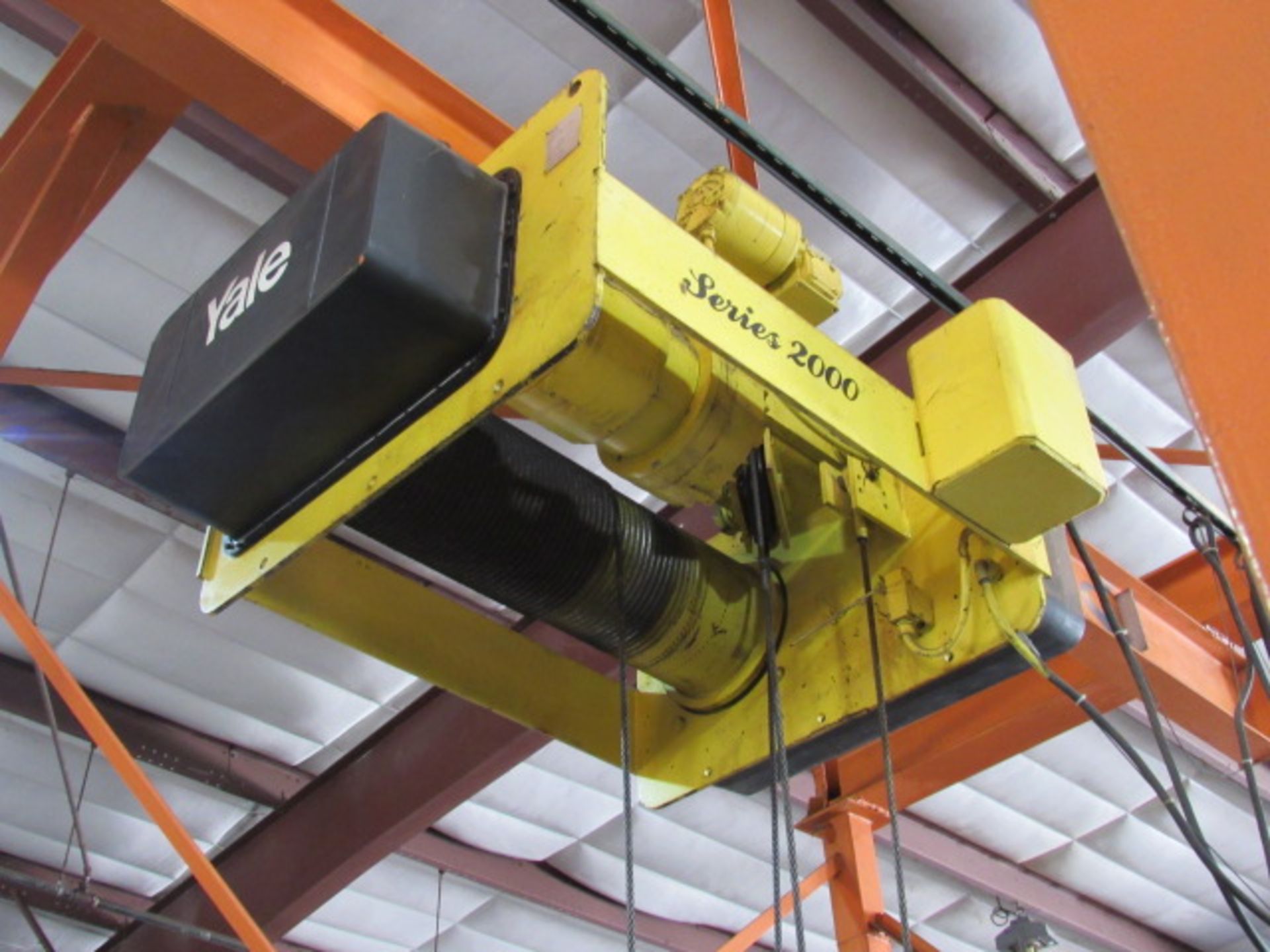 Yale Series 2000 10 Ton Freestanding Monorail Overhead Hoist System - Image 4 of 9