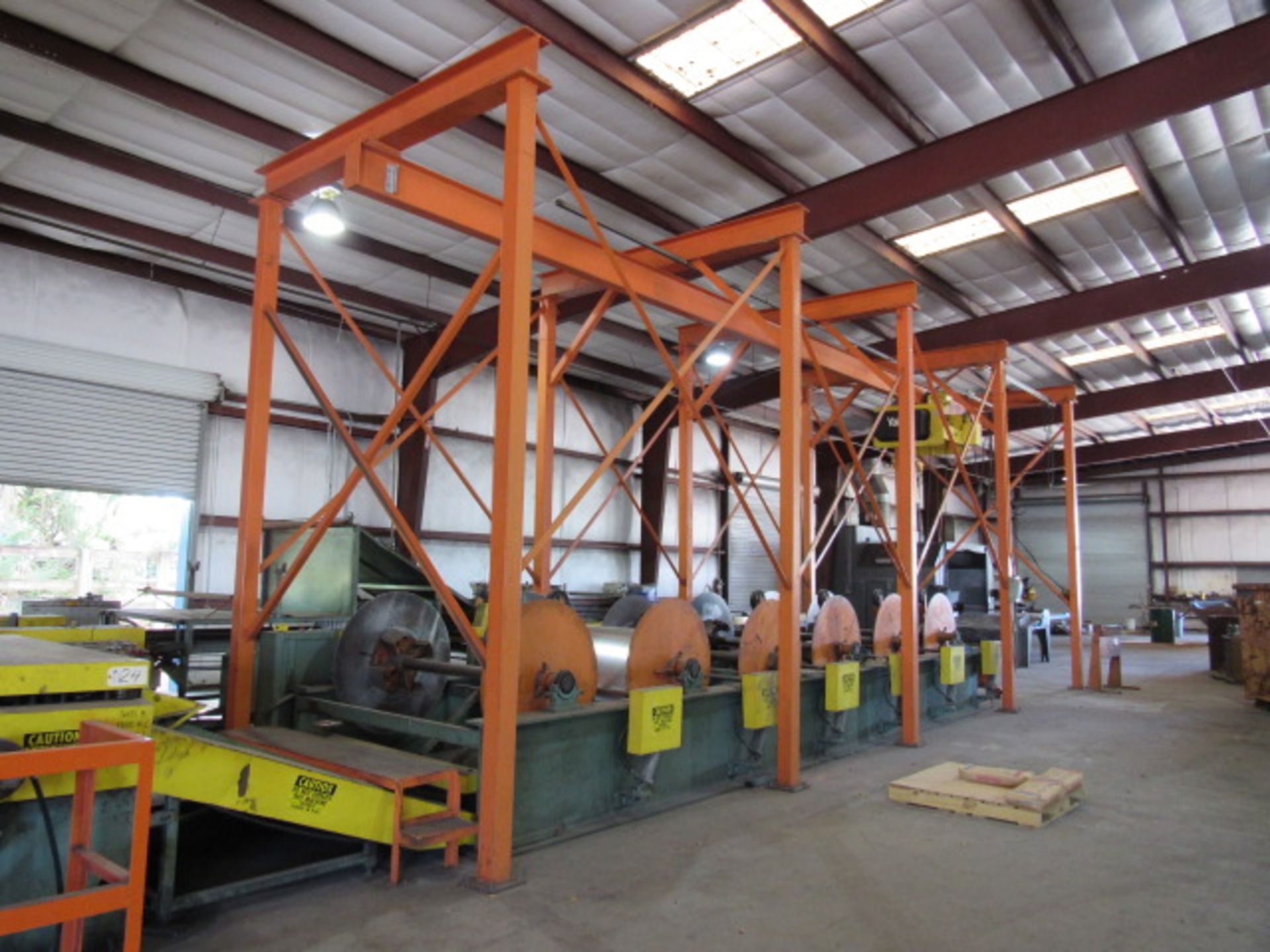 Yale Series 2000 10 Ton Freestanding Monorail Overhead Hoist System - Image 2 of 9