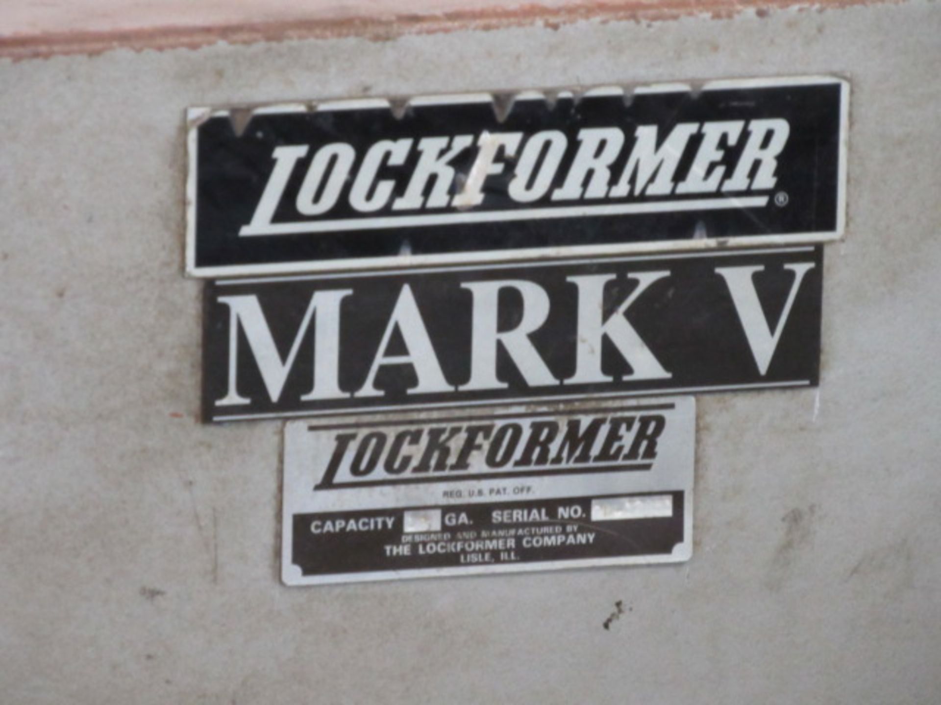 Lockformer Mark V Feed Table - Image 8 of 8