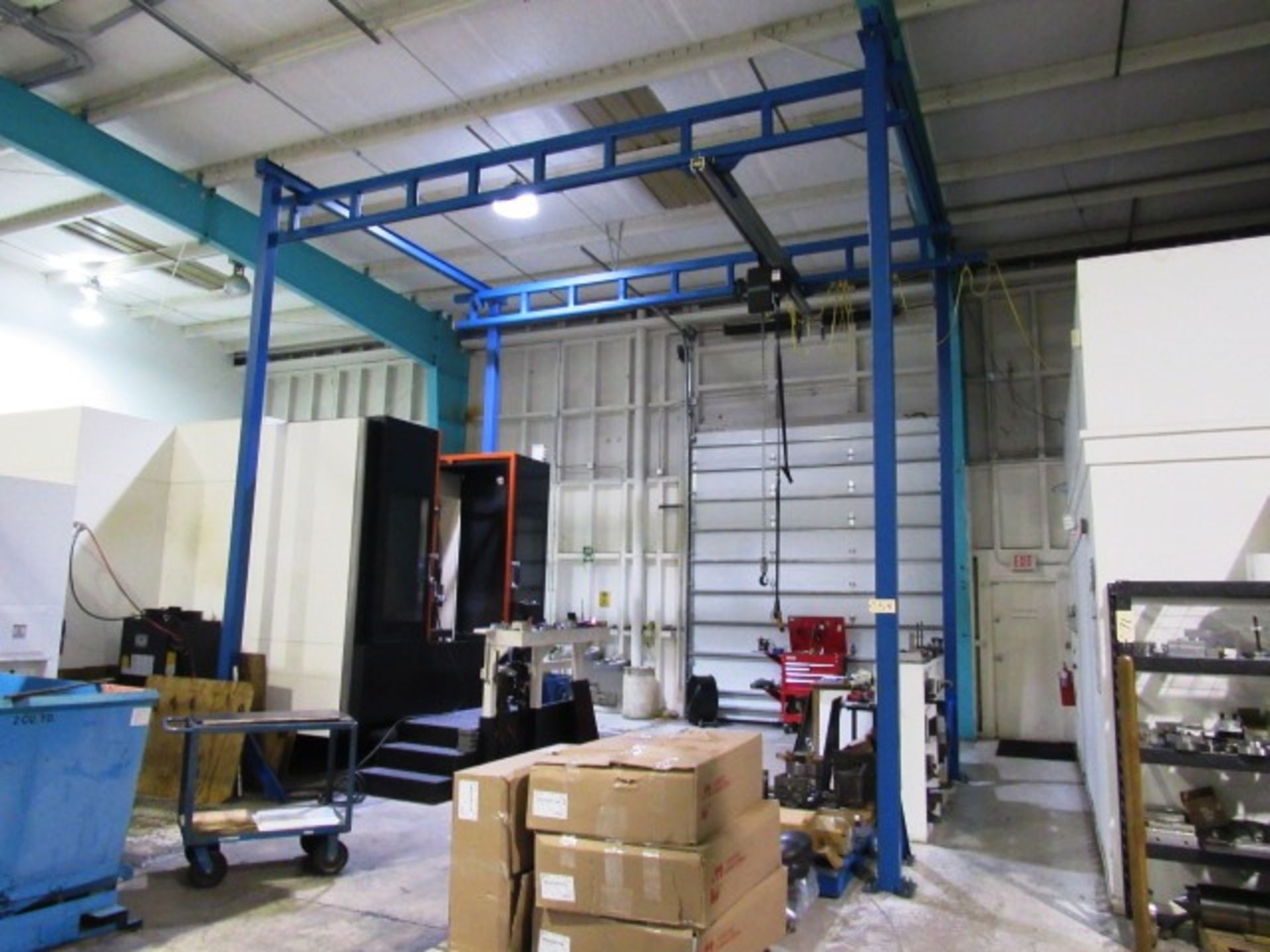 Gorbel 1 Ton Freestanding Overhead Bridge Crane System