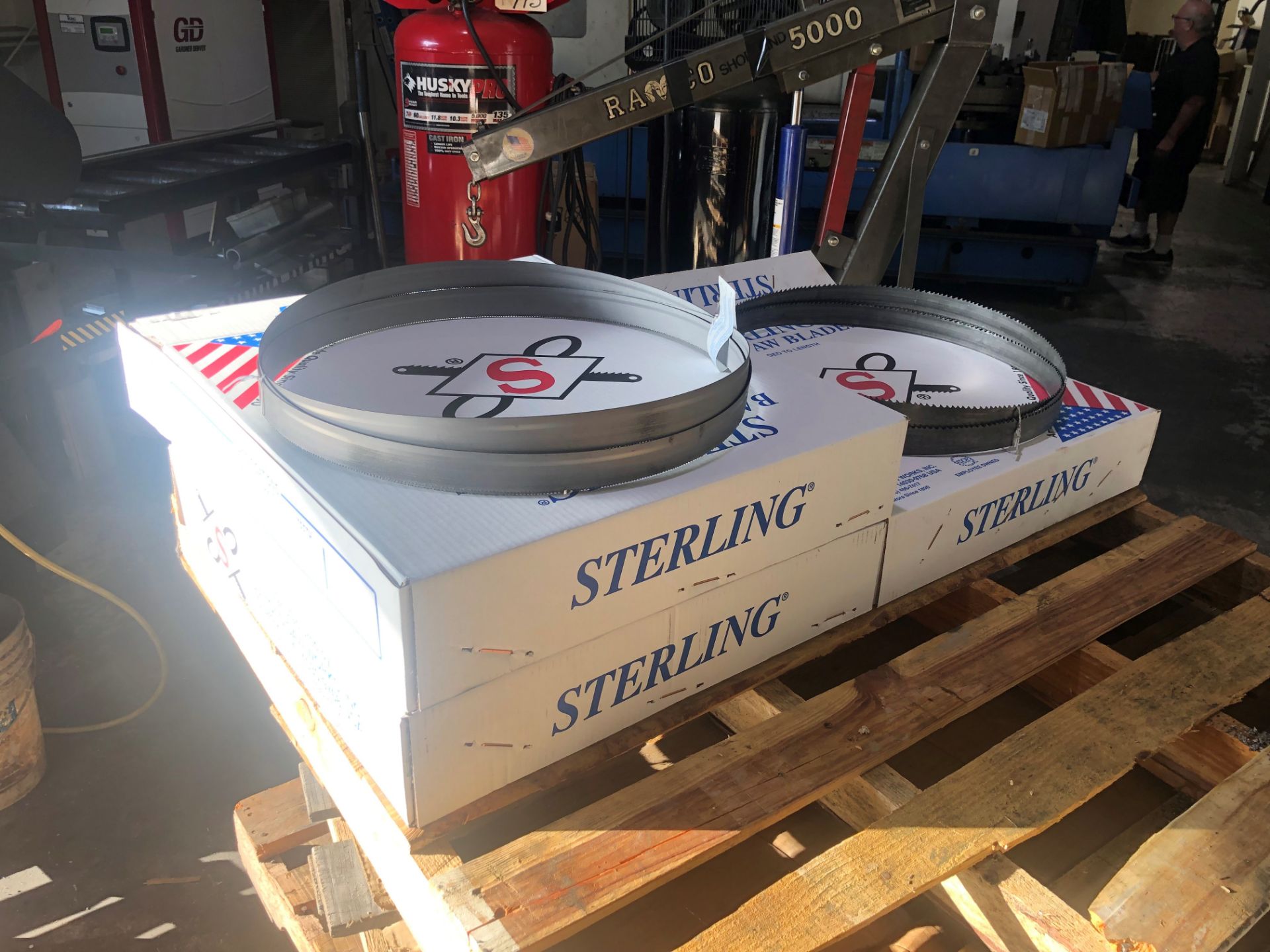 (4) Sterling 925047W 13’11” Saw Blades