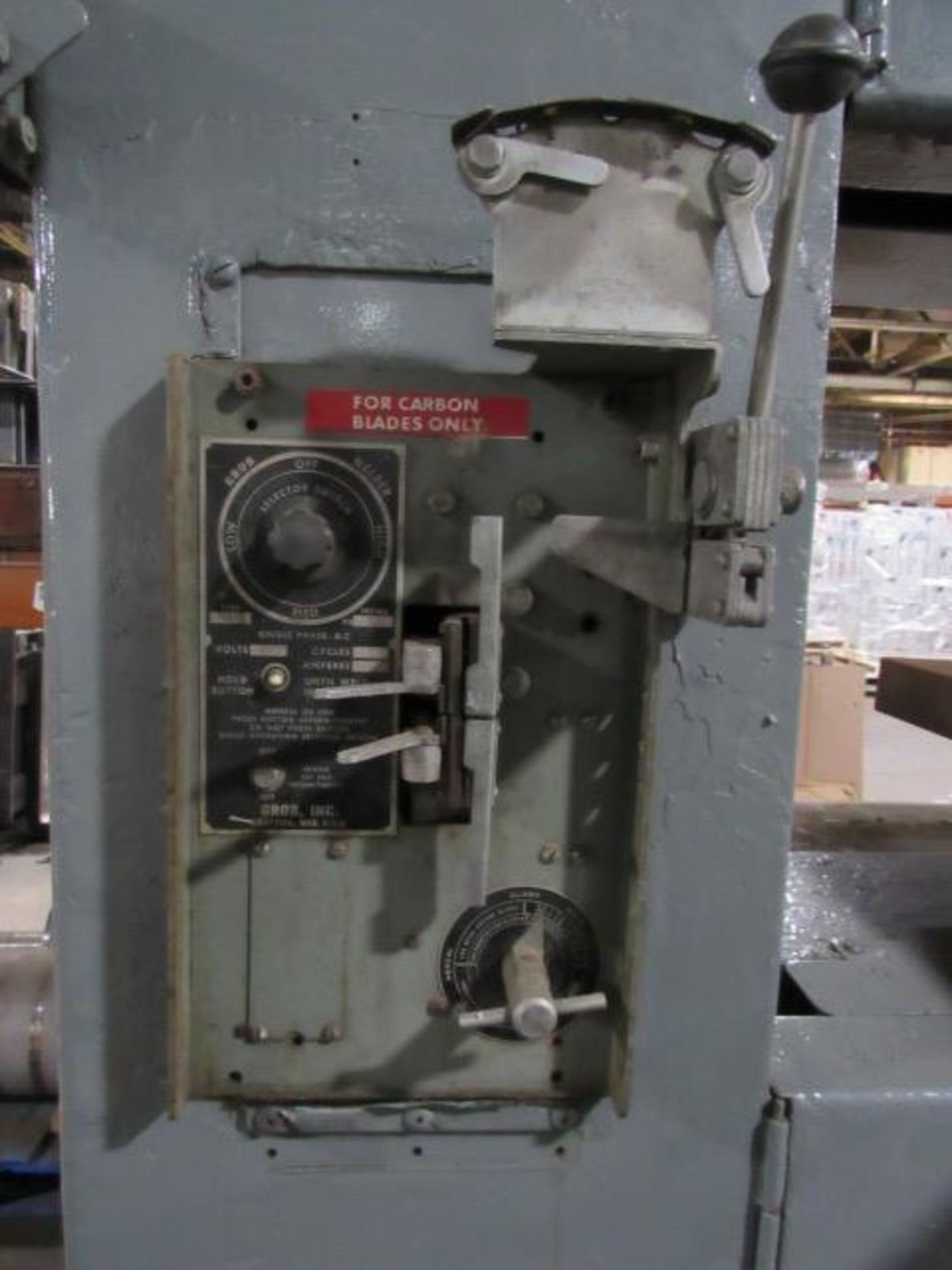DoAll 26 Vertical Bandsaw - Image 5 of 7