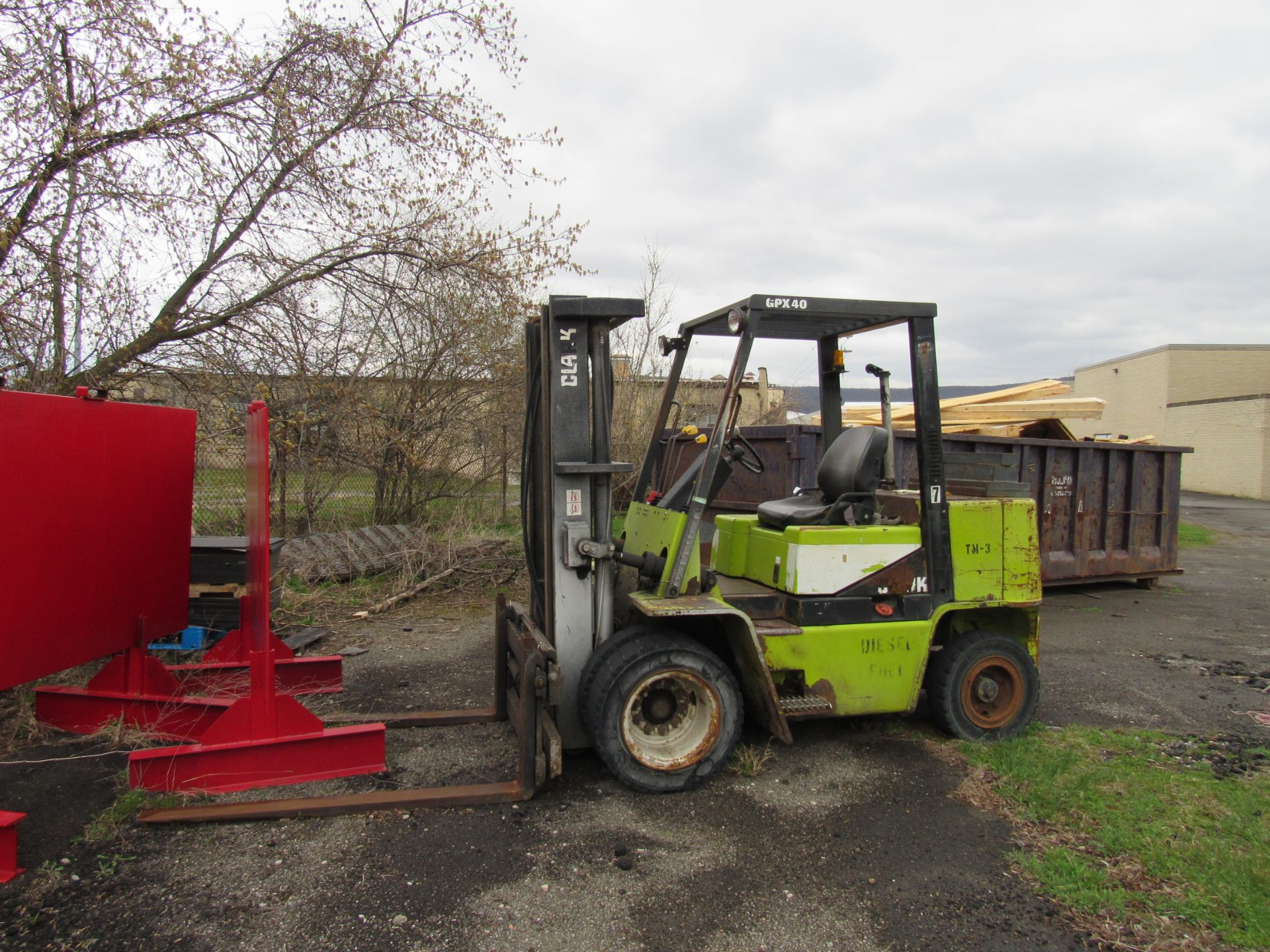 Clark GPX40 7,000lb Capacity Diesel Forklift - Bild 3 aus 4