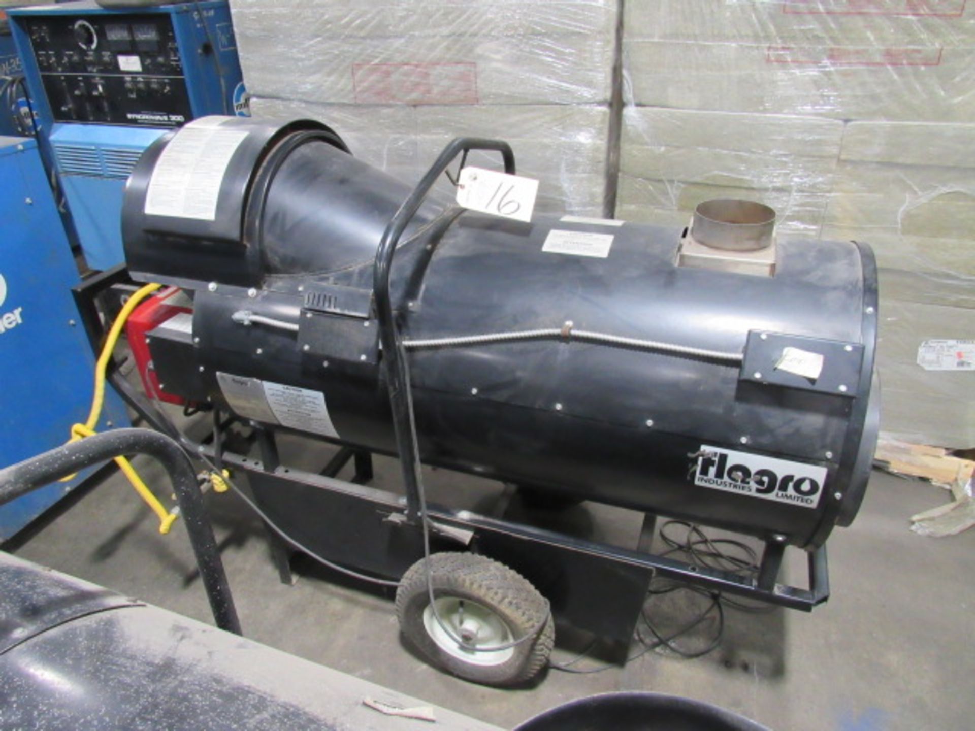 Flagro Natural Gas & Propane FVNP-400 Portable Industrial Shop Heater