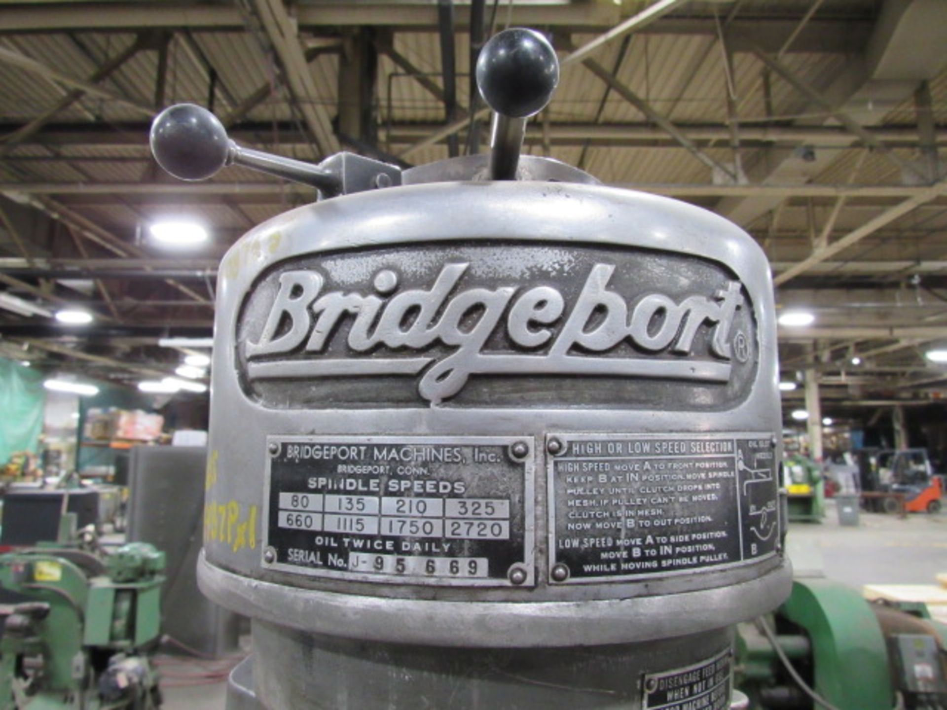 Bridgeport Knee Mill - Image 5 of 7