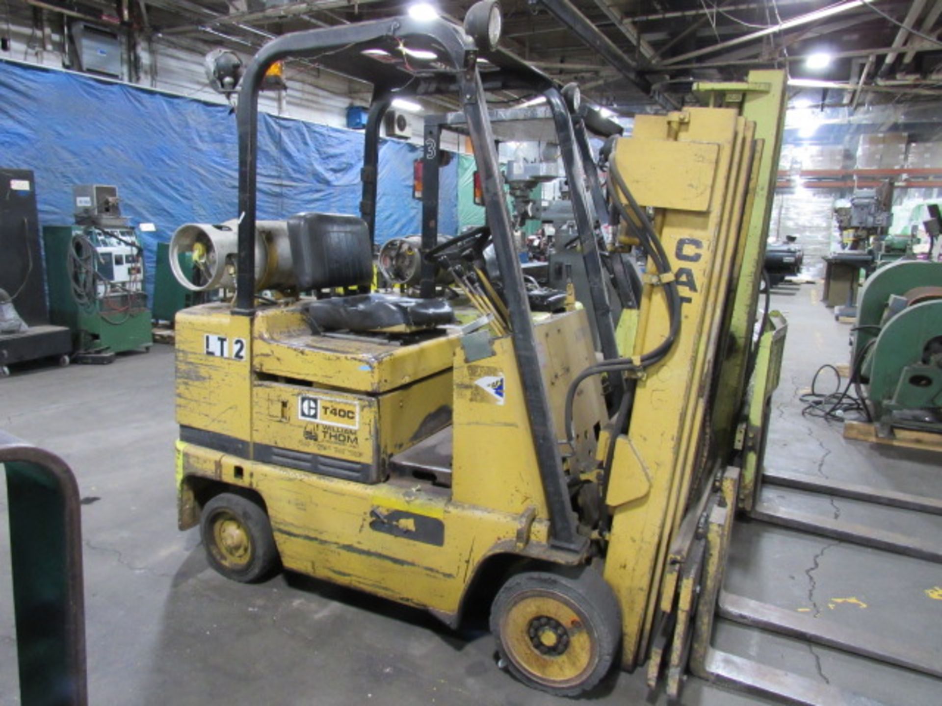 Caterpillar T40C 4,000lb Capacity Propane Forklift - Bild 3 aus 6