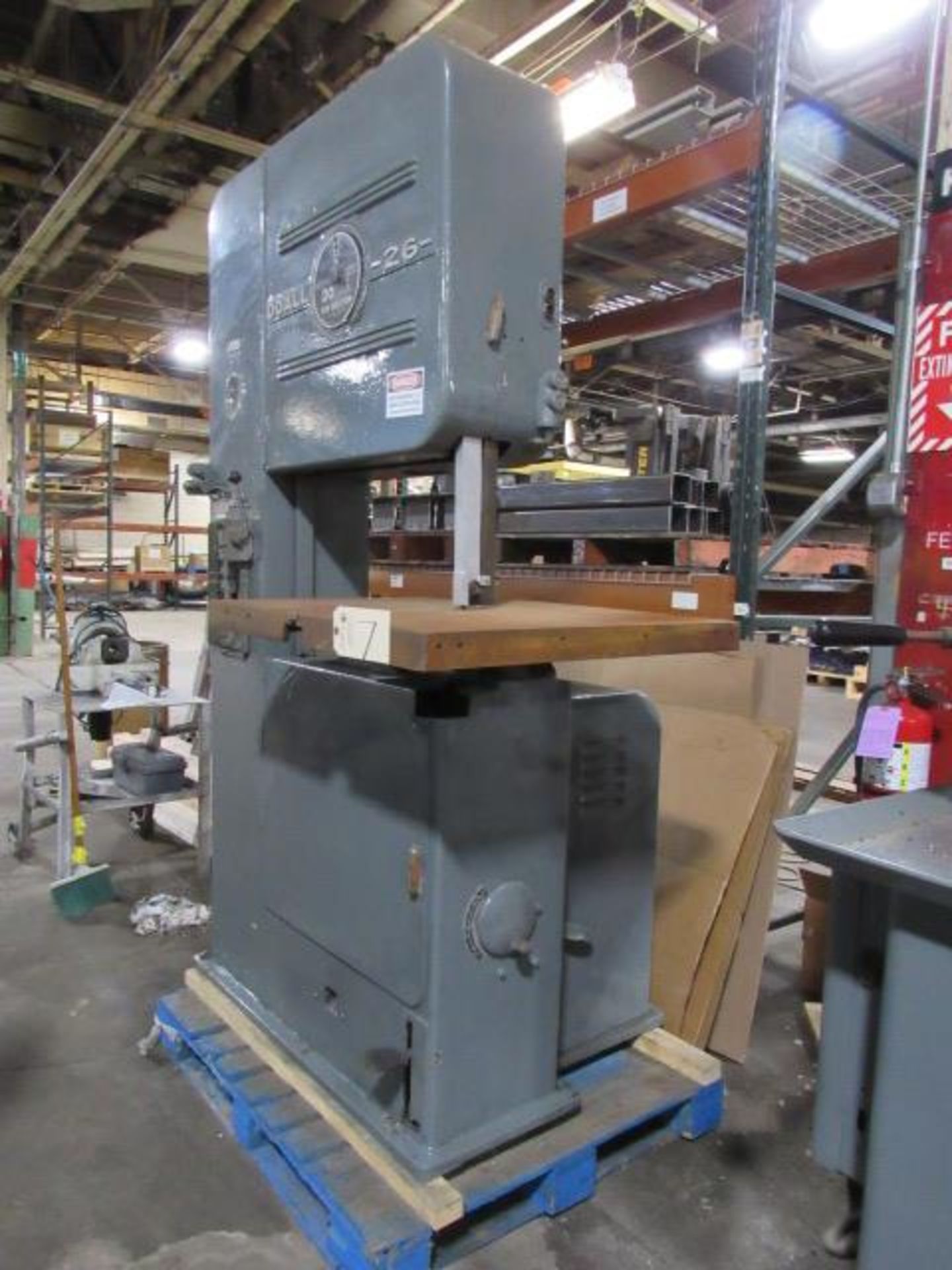 DoAll 26 Vertical Bandsaw - Image 7 of 7