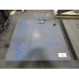 Inscale FS-44-5K 4' x 4' Floor Scale