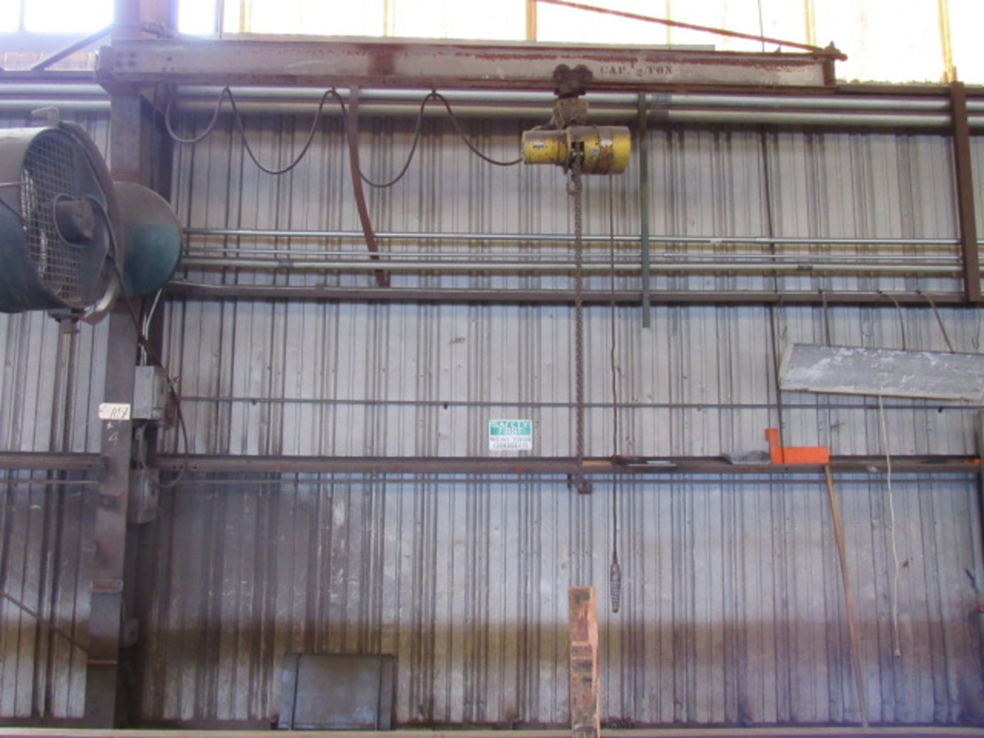 1 Ton Wall Mounted Jib Crane with 1 Ton Hoist