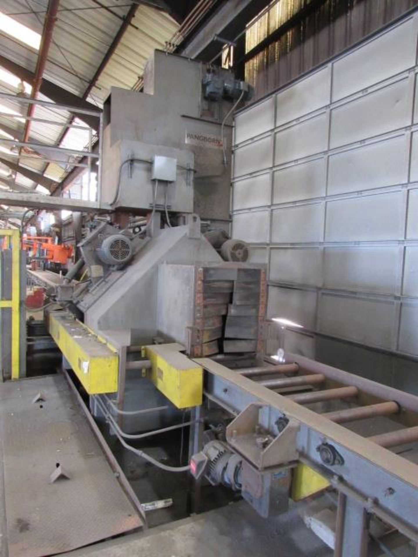 Pangborn ES1885-22 RK Conveyor Rotoblast Machine - Image 4 of 8