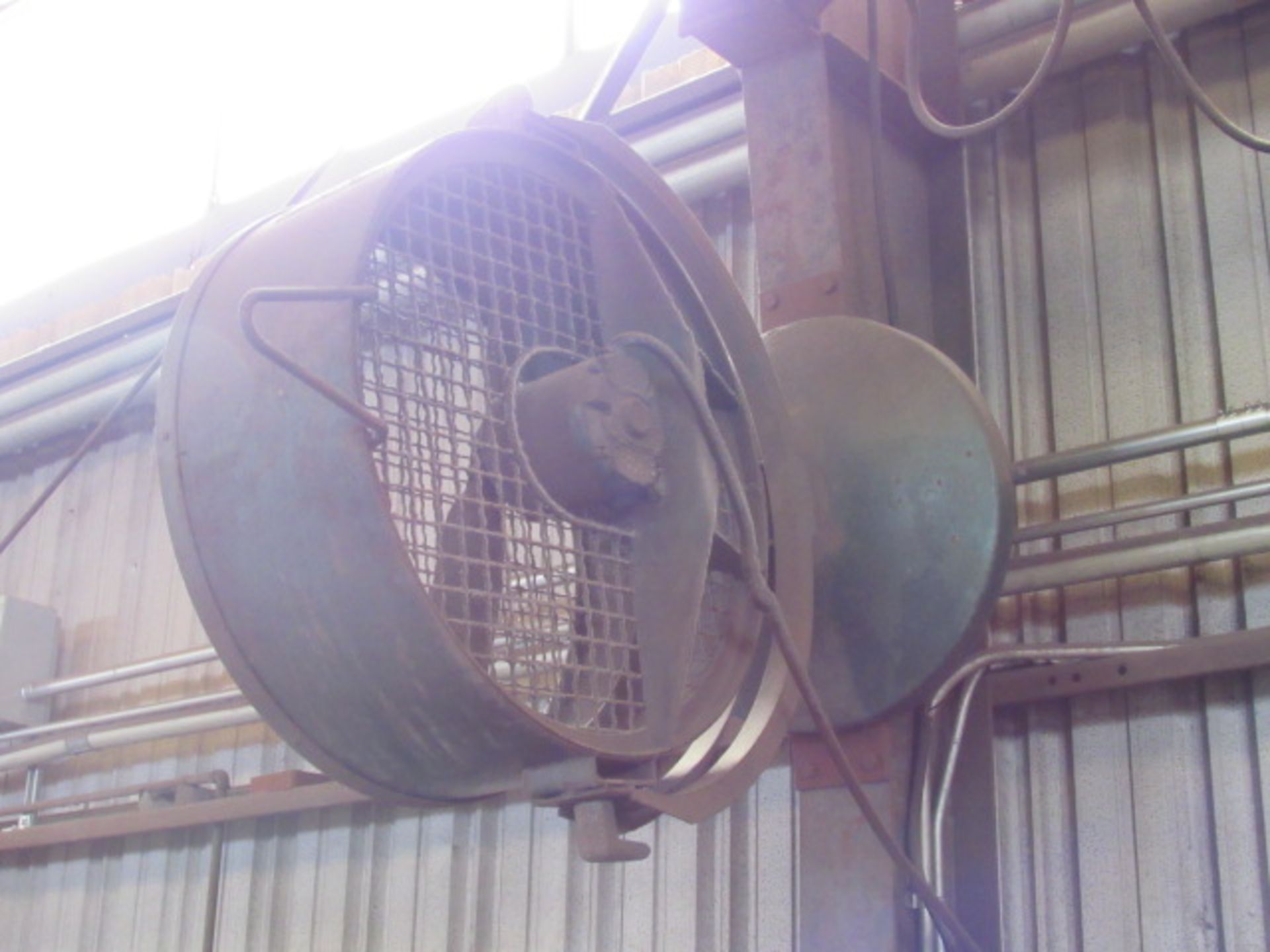 (3) Wall Mounted Fans