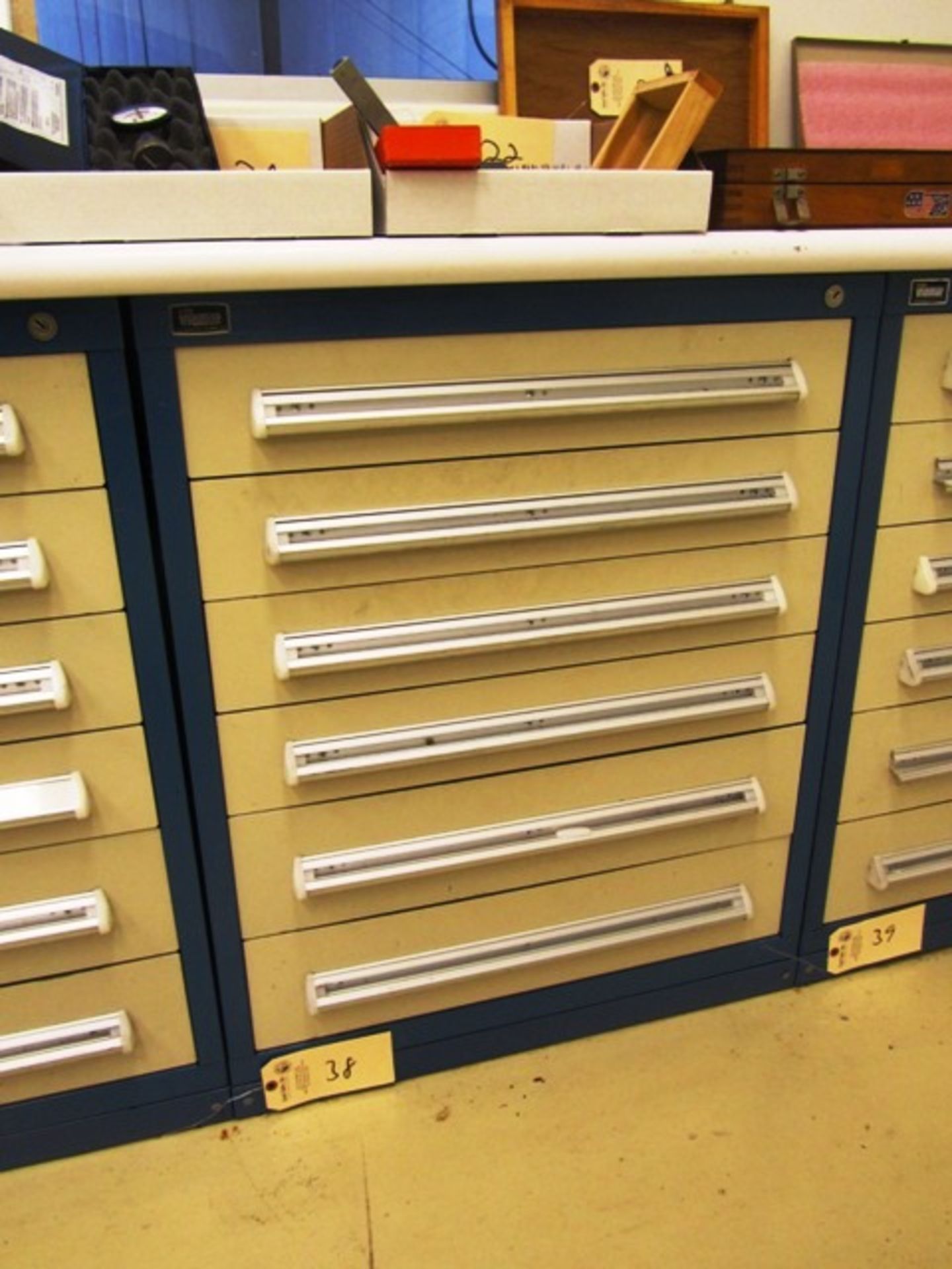 Vidmar 6 Drawer Vertical Tool Cabinet