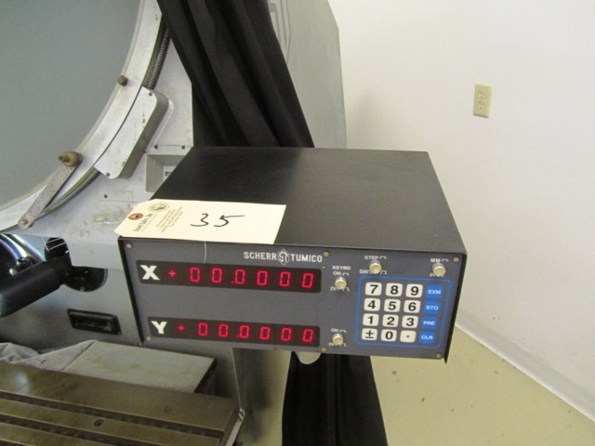 Scherr Tumico Model 22-2500 30'' Optical Comparator with Scherr Tumico 2-Axis Digital Readout, 8'' x - Image 2 of 3