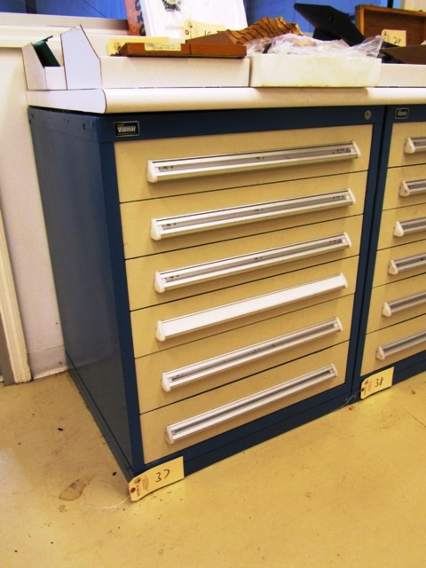 Vidmar 6 Drawer Vertical Tool Cabinet