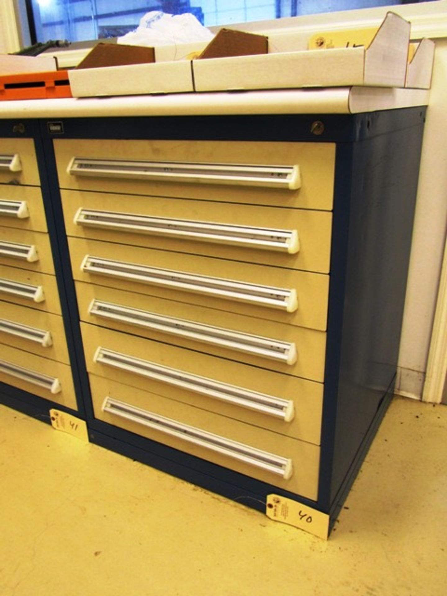 Vidmar 6 Drawer Vertical Tool Cabinet