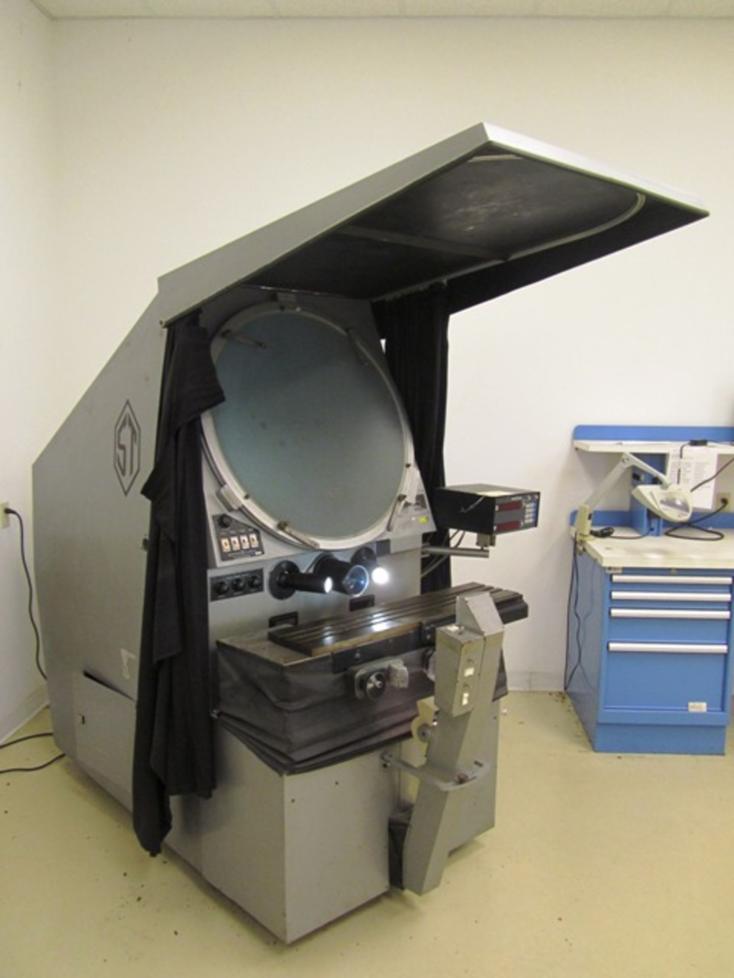 Scherr Tumico Model 22-2500 30'' Optical Comparator with Scherr Tumico 2-Axis Digital Readout, 8'' x - Image 3 of 3