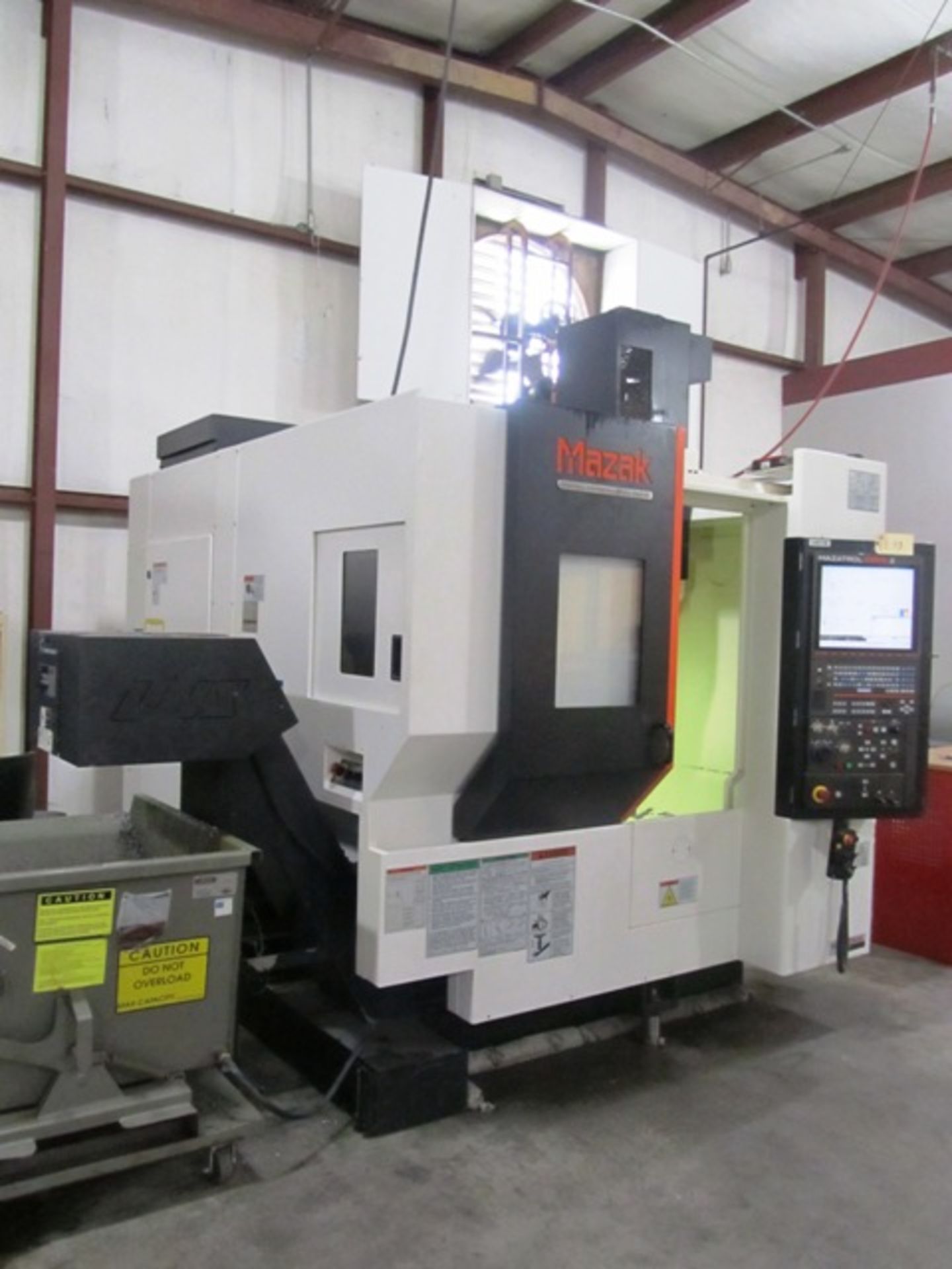 Mazak Vertical Center Universal 400A 5-Axis CNC Vertical Machining Center with 16'' 5-Axis Rotary - Image 3 of 5