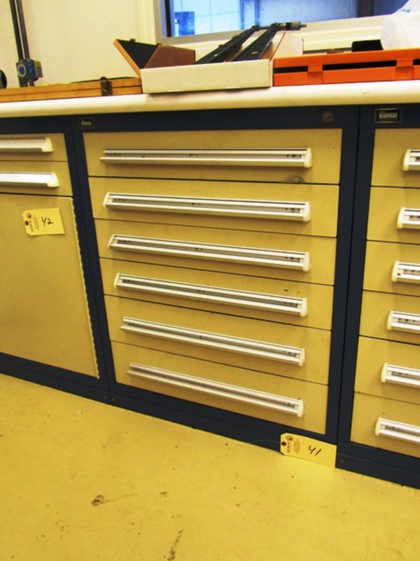 Vidmar 6 Drawer Vertical Tool Cabinet