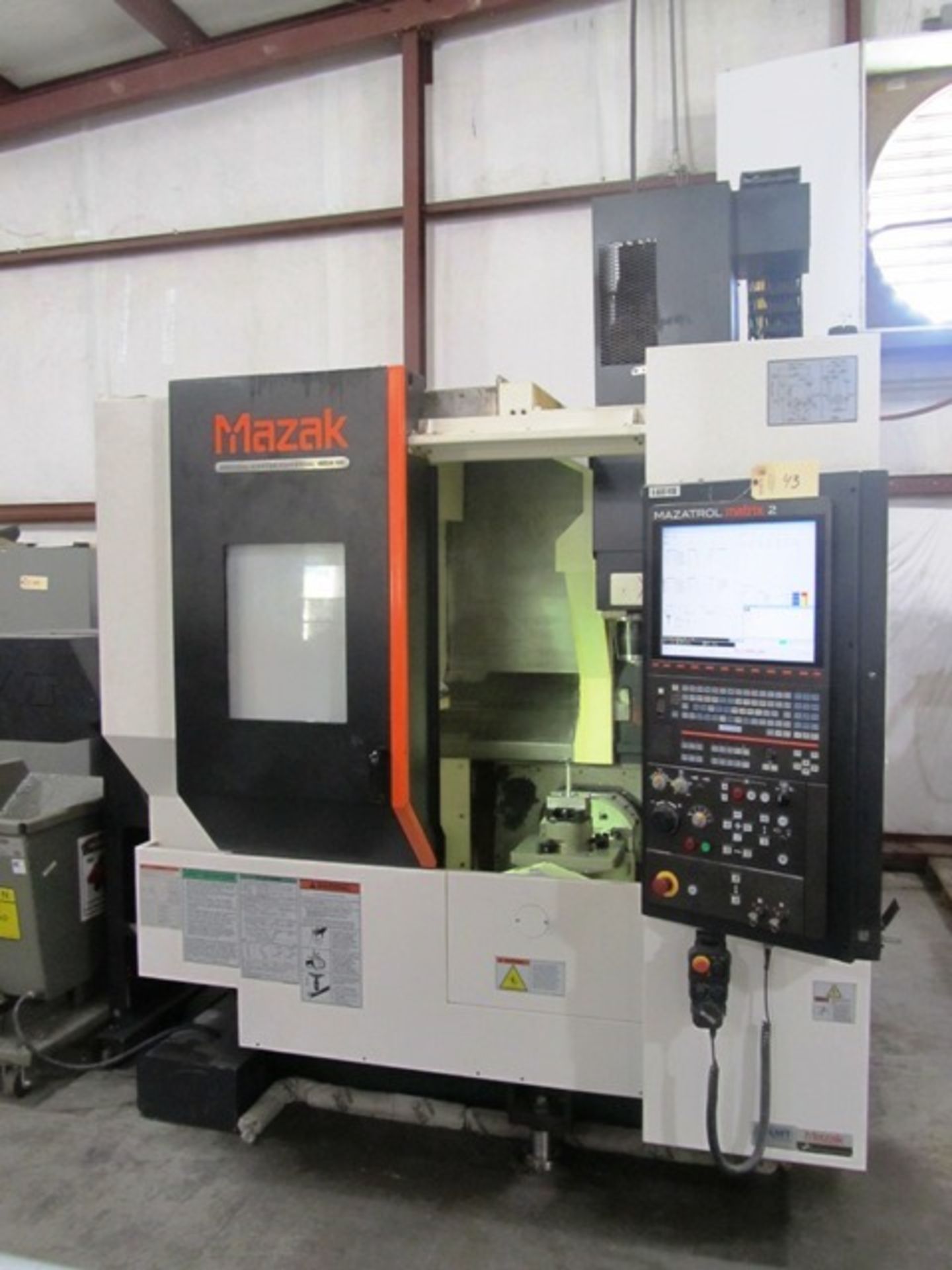 Mazak Vertical Center Universal 400A 5-Axis CNC Vertical Machining Center with 16'' 5-Axis Rotary