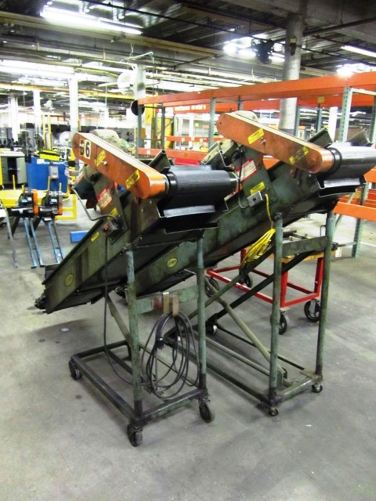 (2) Hytrol Motorized Conveyors