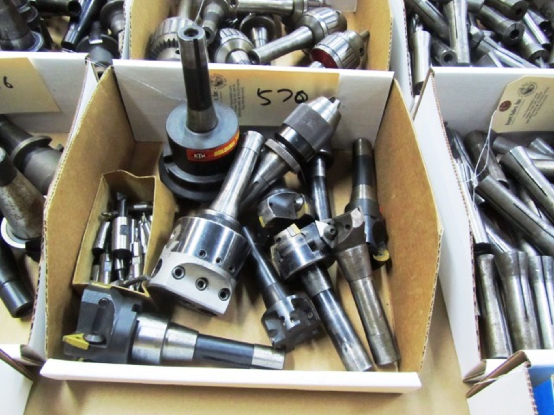 Assorted R8 Tooling, (1) Boring Head