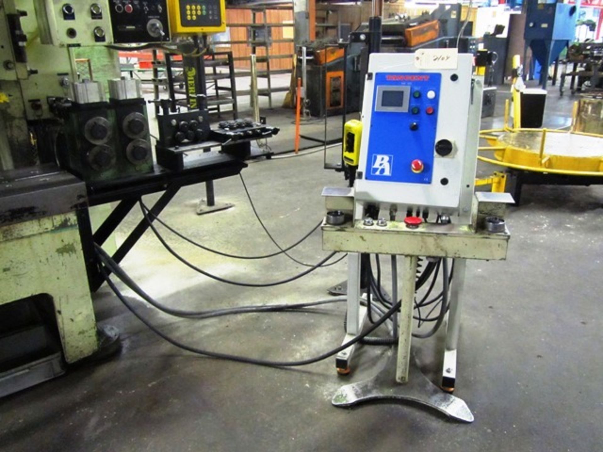 PA Industries Model Tangent 3-Station Straightener/Wire Feed