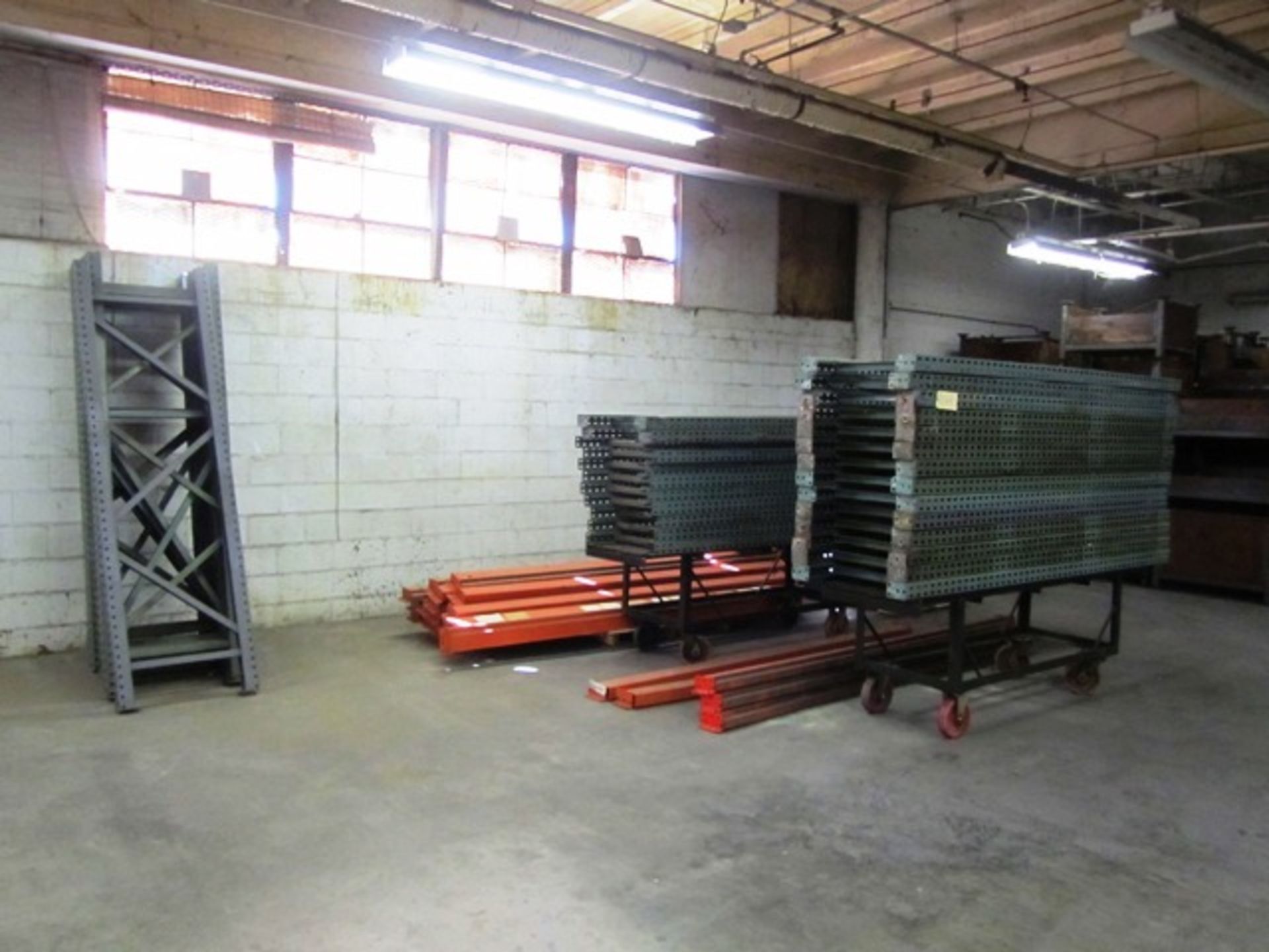 Approx 18 Sections of Multi Tier Pallet Racking (disassembled)