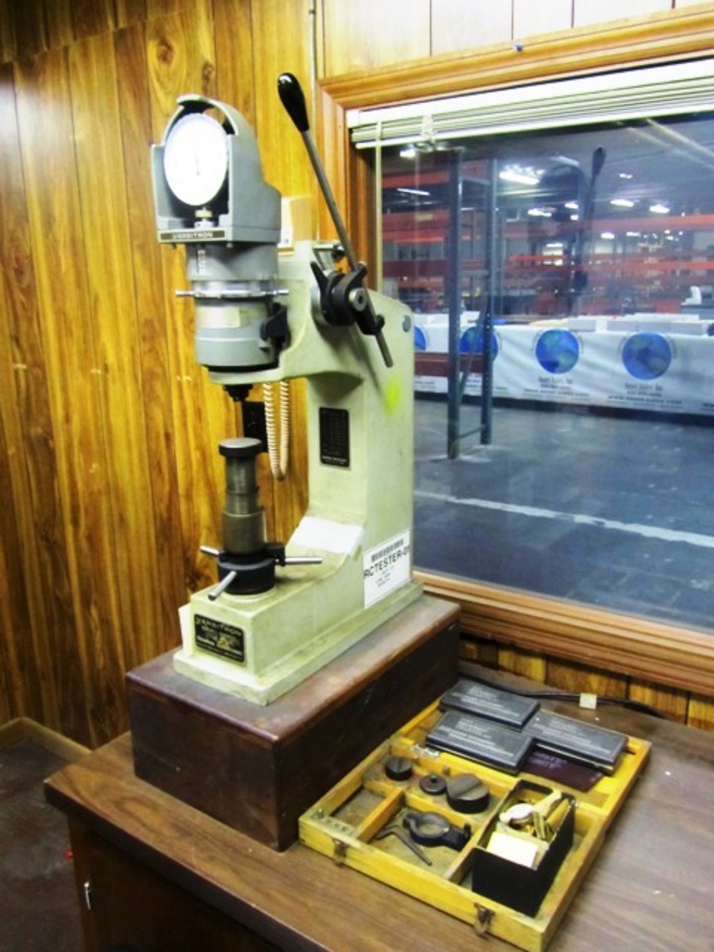 Versitron Rockwell New Age Induction Bench Type Hardness Tester