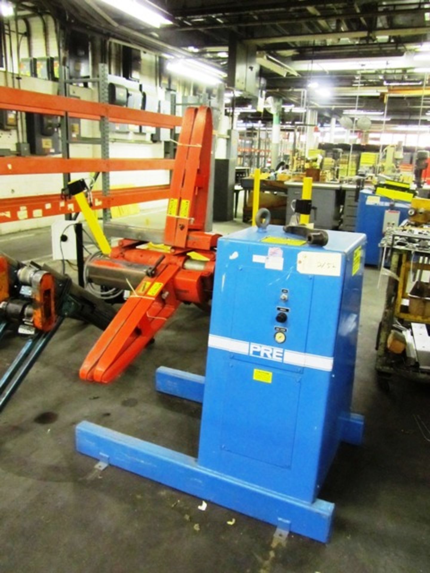 PRE Model PR-122 500 Turbo Approx 2,000lb Capacity Uncoiler