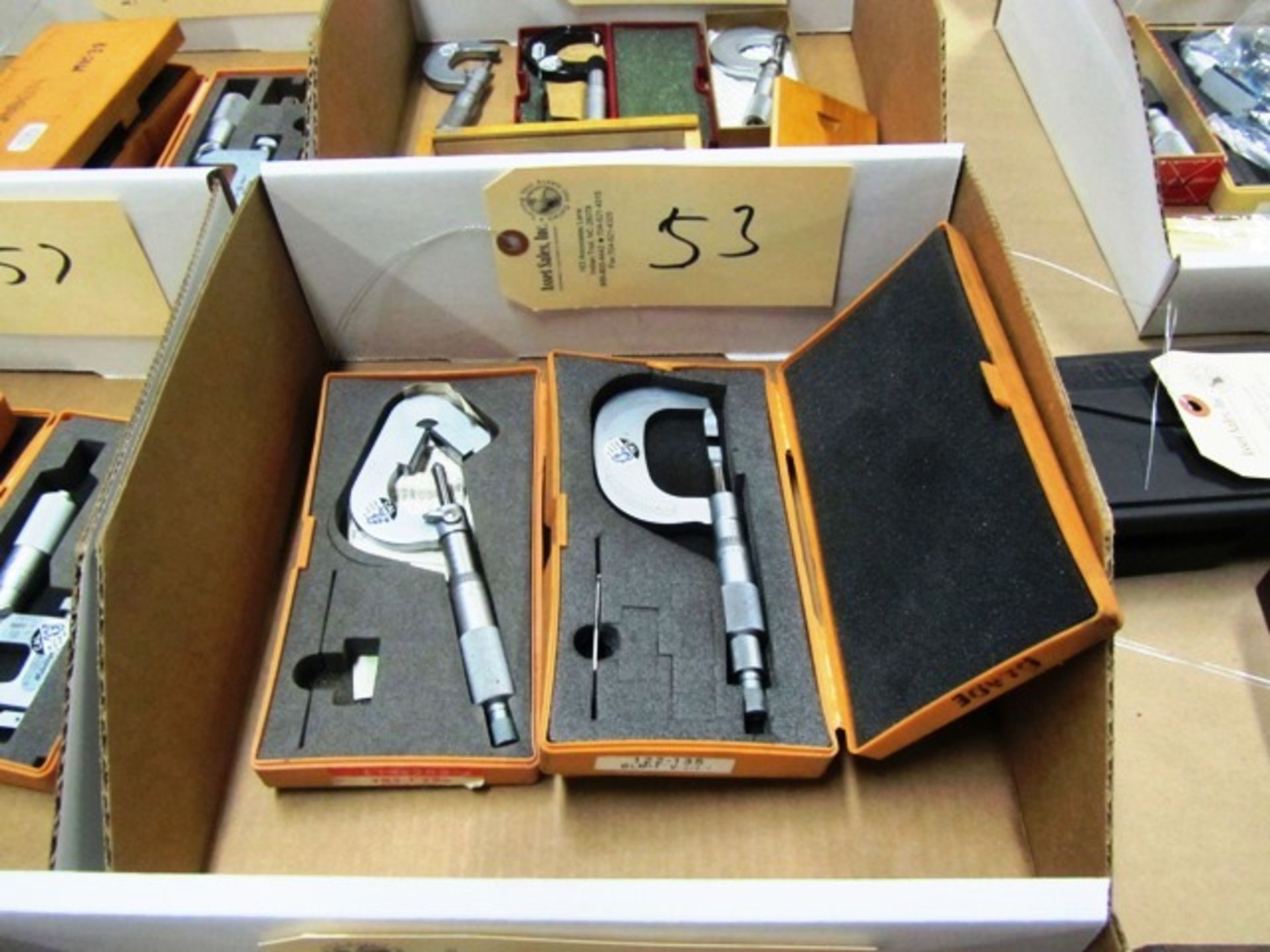 Mitutoyo Blade & Anvil Micrometers