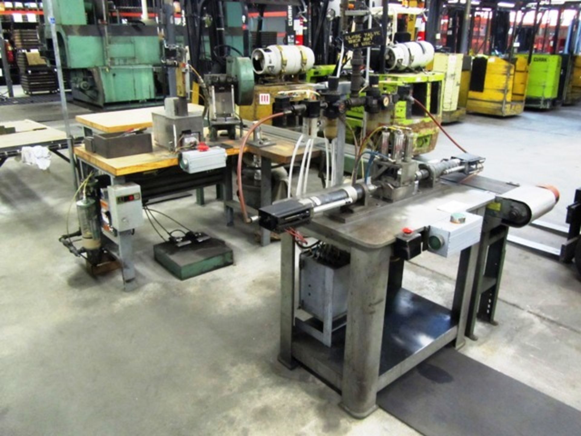 Twin Spindle Horizontal Drilling Assembly Machine Station