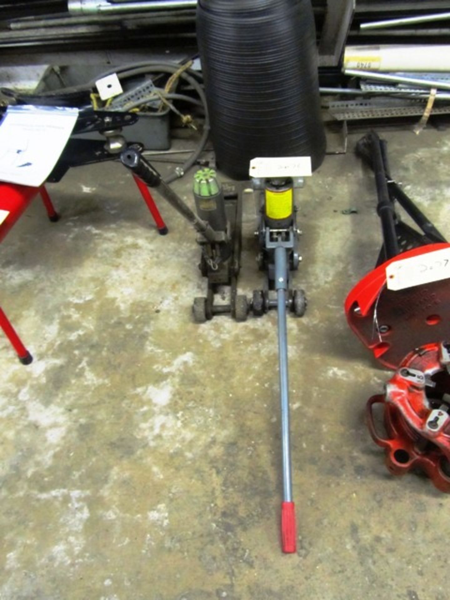 (2) Portable Hydraulic Car Jacks