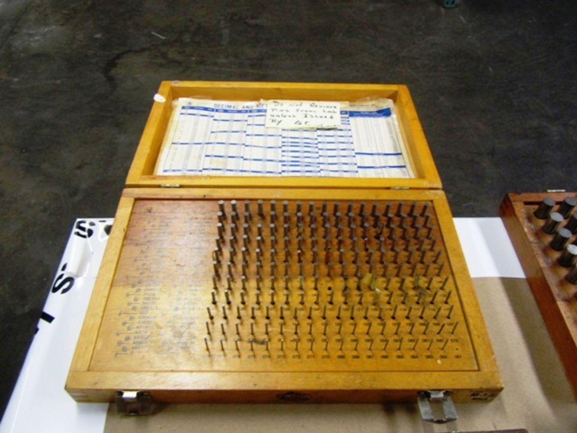 Meyer 0.061''-0.250'' Pin Gauge Set