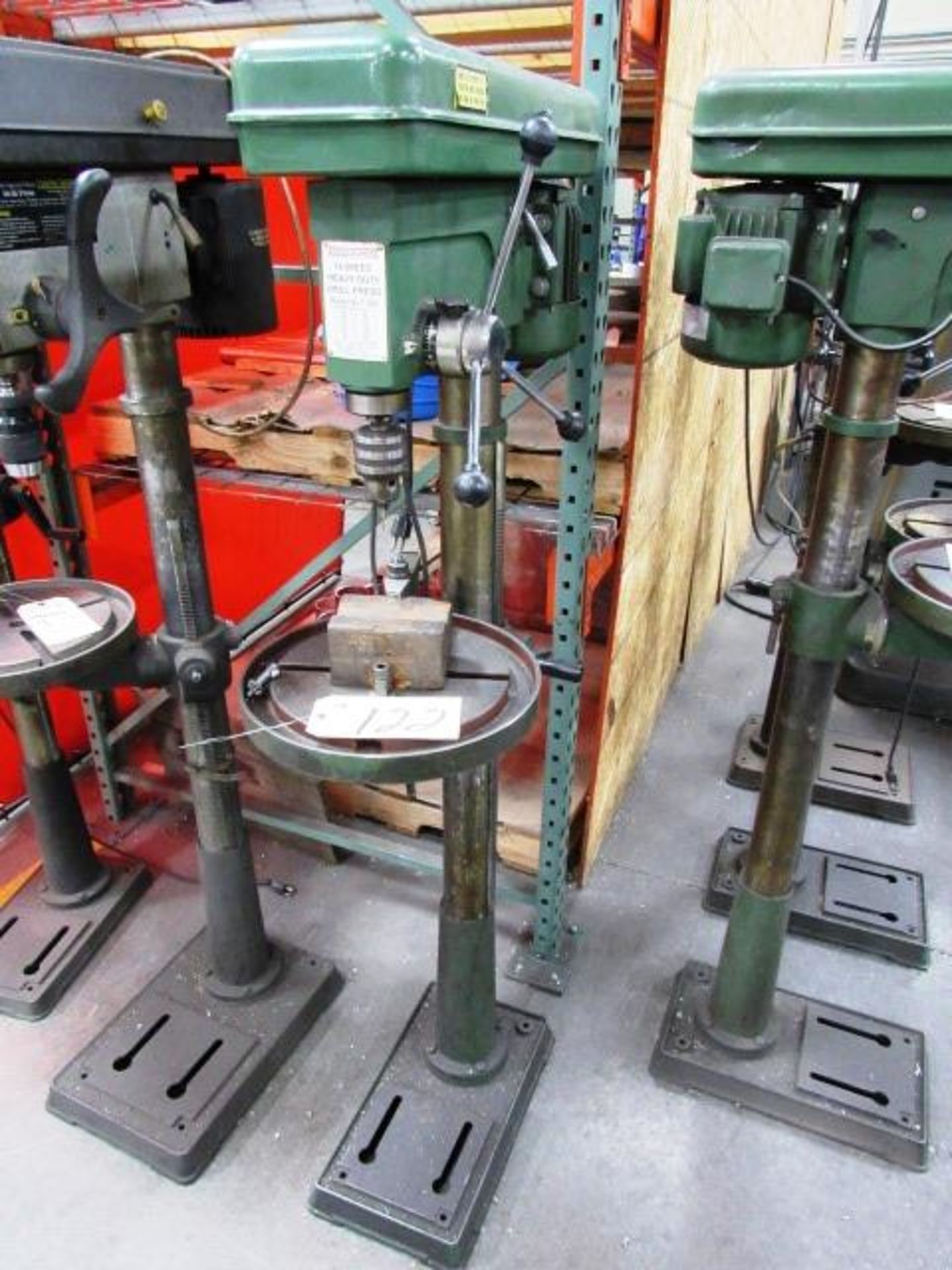 (2) Central Mach 16 Speed Drill Presses