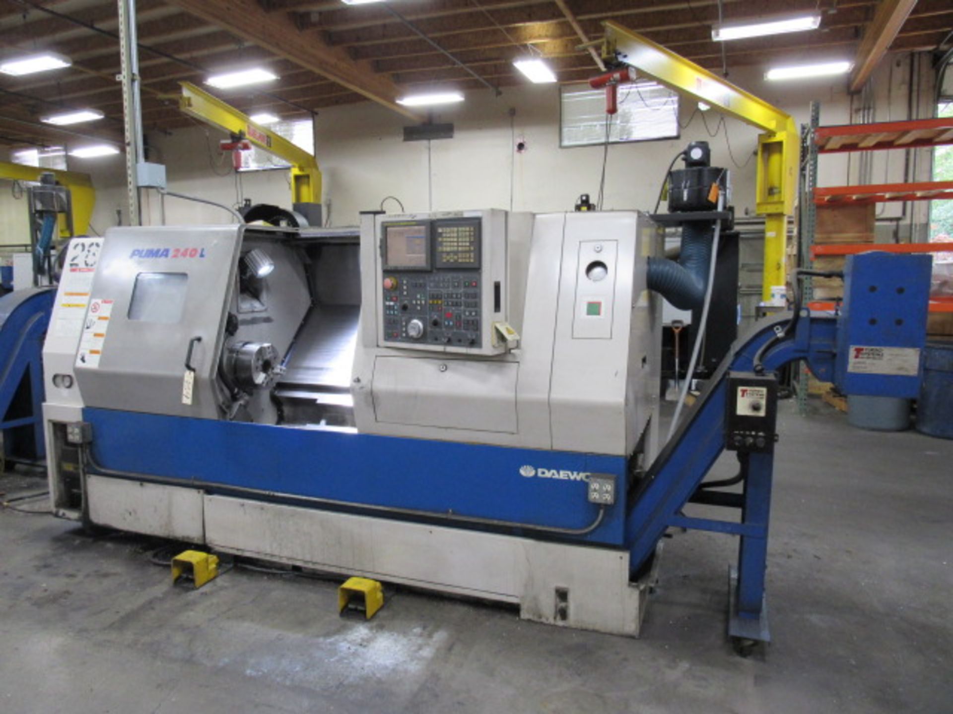 Daewoo Puma 240L CNC Turning Center - Image 6 of 9