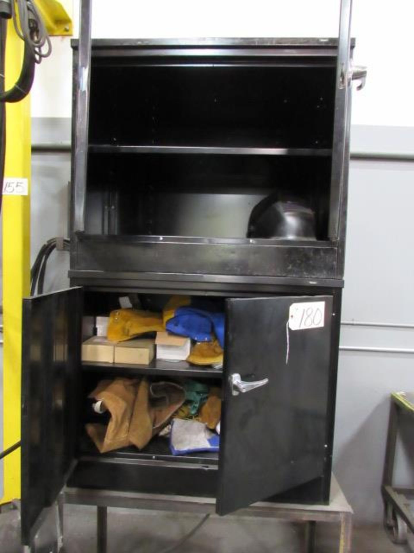 Cabinet with Welding Accessories